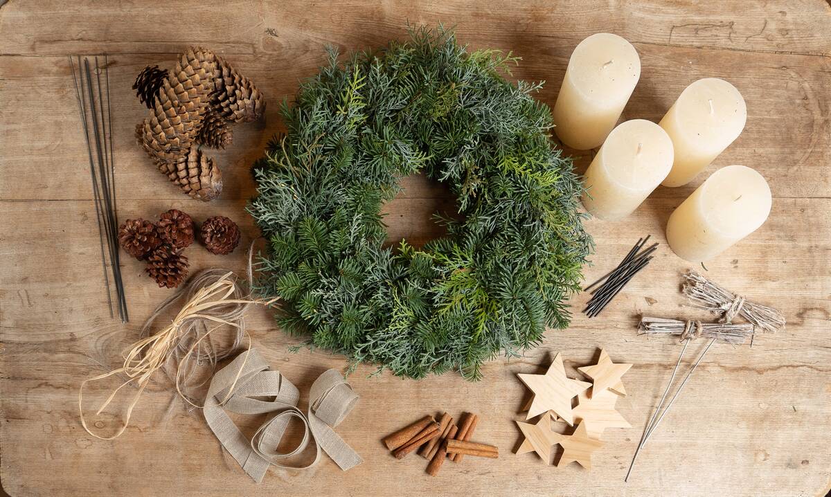 Adventskranz "Natürlicher Advent“ - Image 5