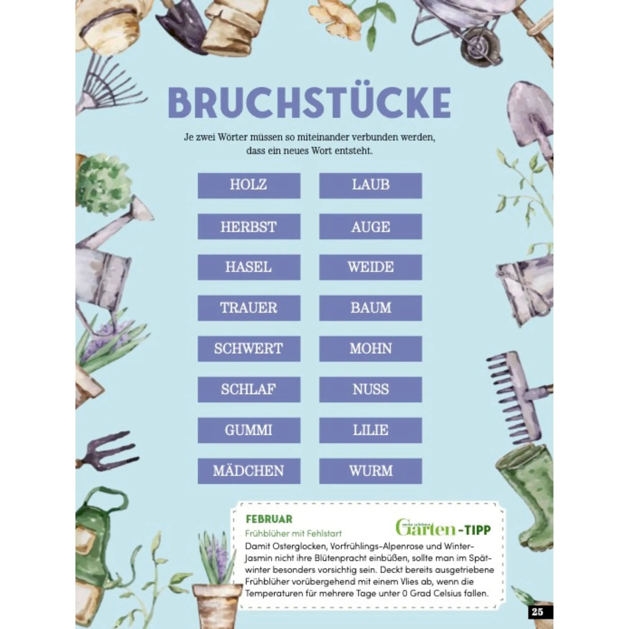 Das Garten Rätselbuch - Mit Profi-Tipps von Mein schöner Garten - Image 3