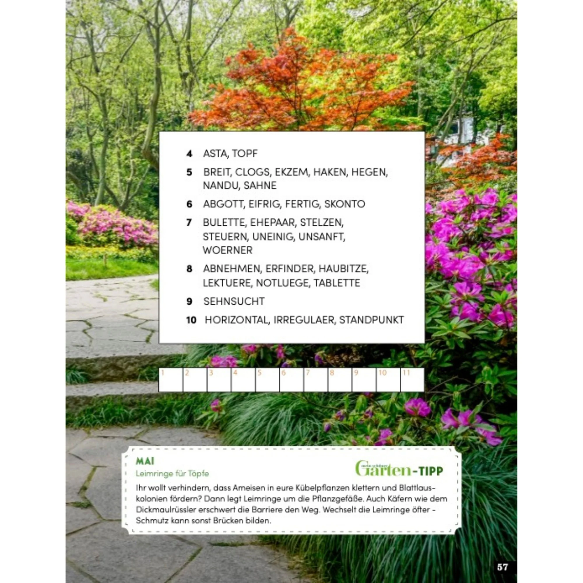 Das Garten Rätselbuch - Mit Profi-Tipps von Mein schöner Garten - Image 5