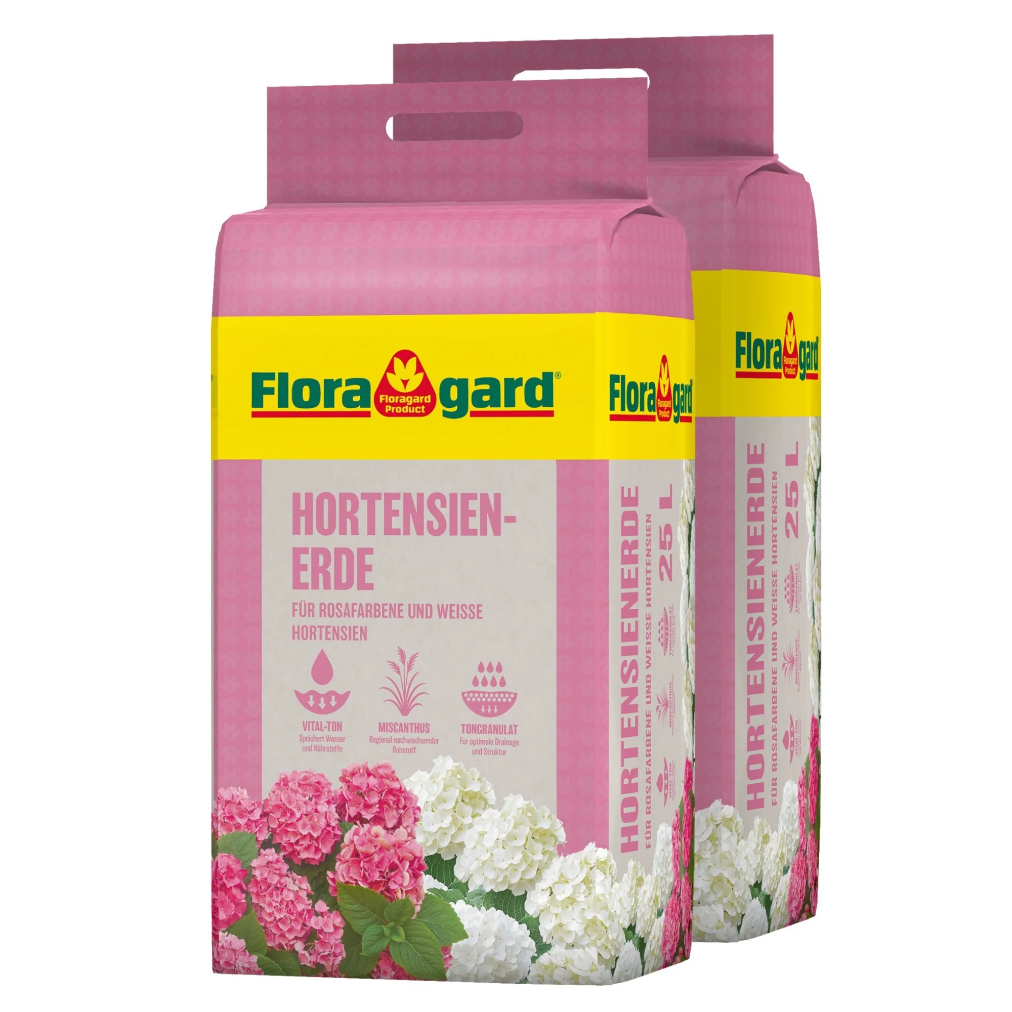 Floragard Hortensienerde Rosa-Weiß - Image 4