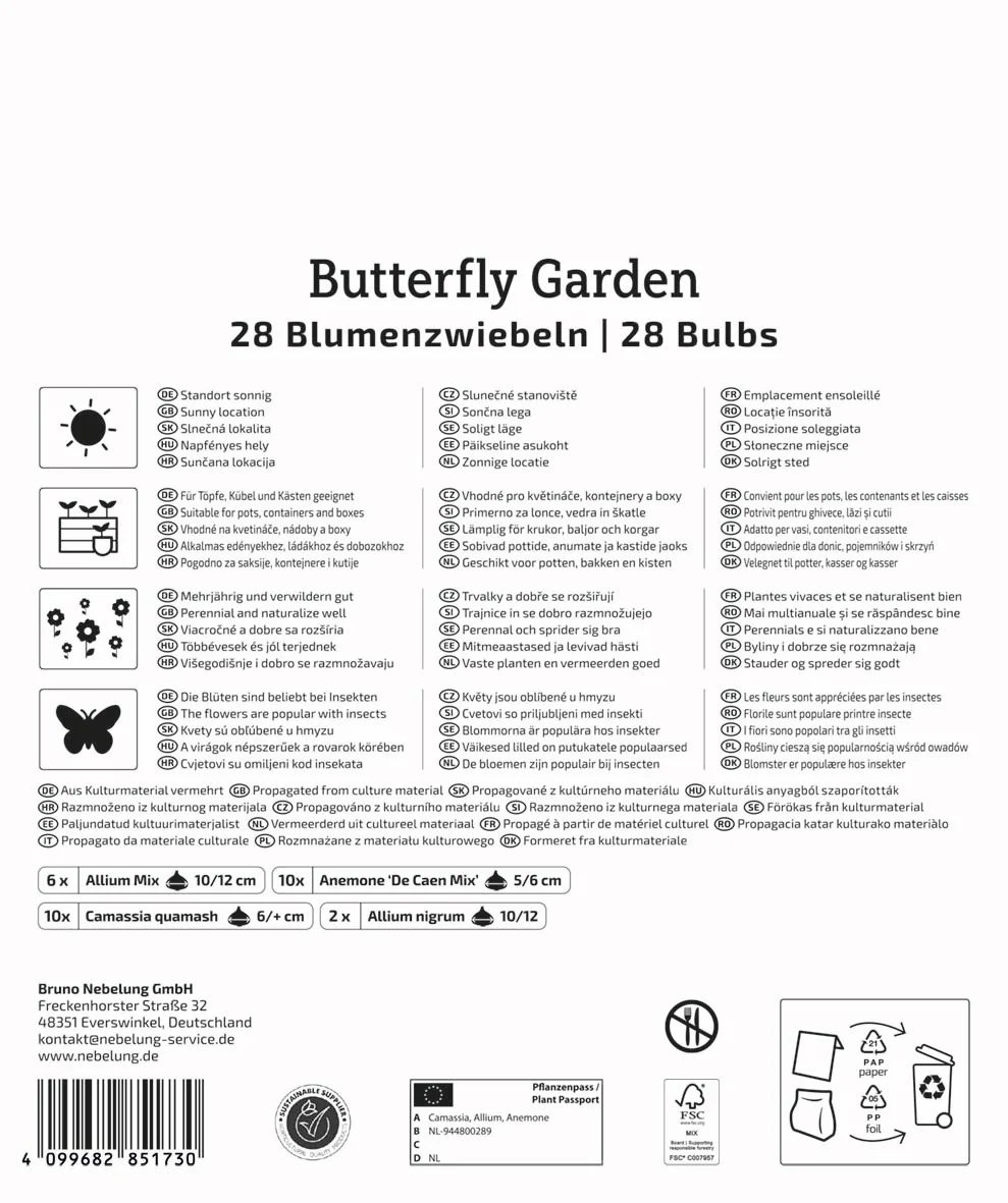 Kiepenkerl Mega Pack 'Butterfly Garden', 28 Zwiebeln - Image 2