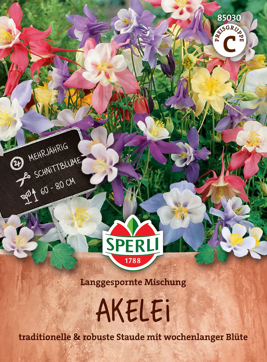 SPERLI Akelei-Samen "Langgespornte Mischung"