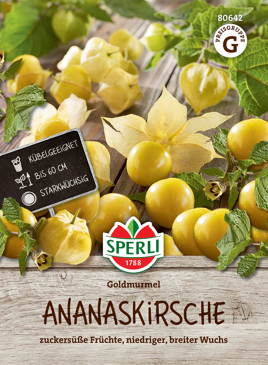 SPERLI Ananaskirschen-Samen 'Goldmurmel'