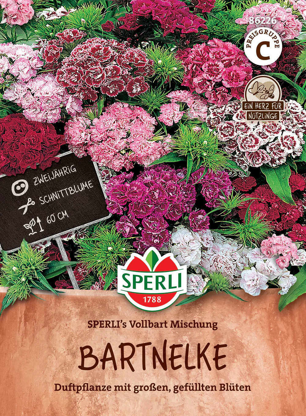 SPERLI Bartnelken-Samen 'Vollbart Mischung'