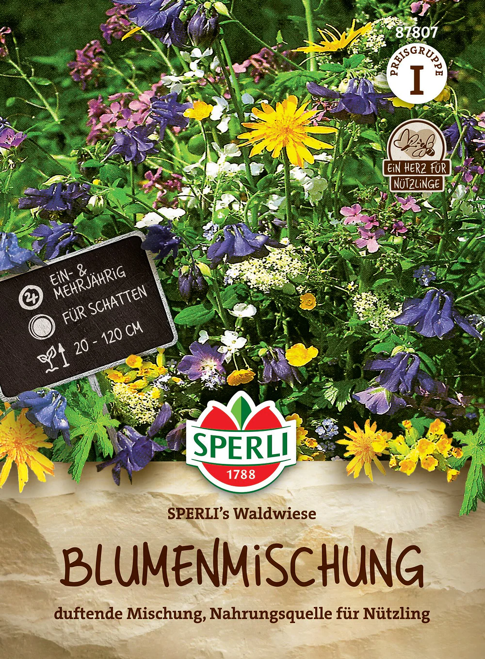 SPERLI Blumensamen "Waldwiese"