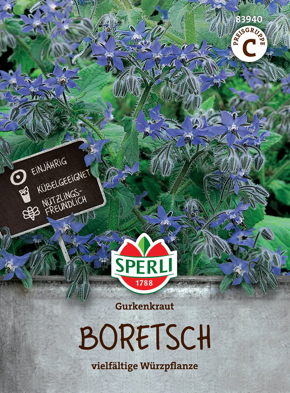 SPERLI Boretsch Gurkenkraut-Samen