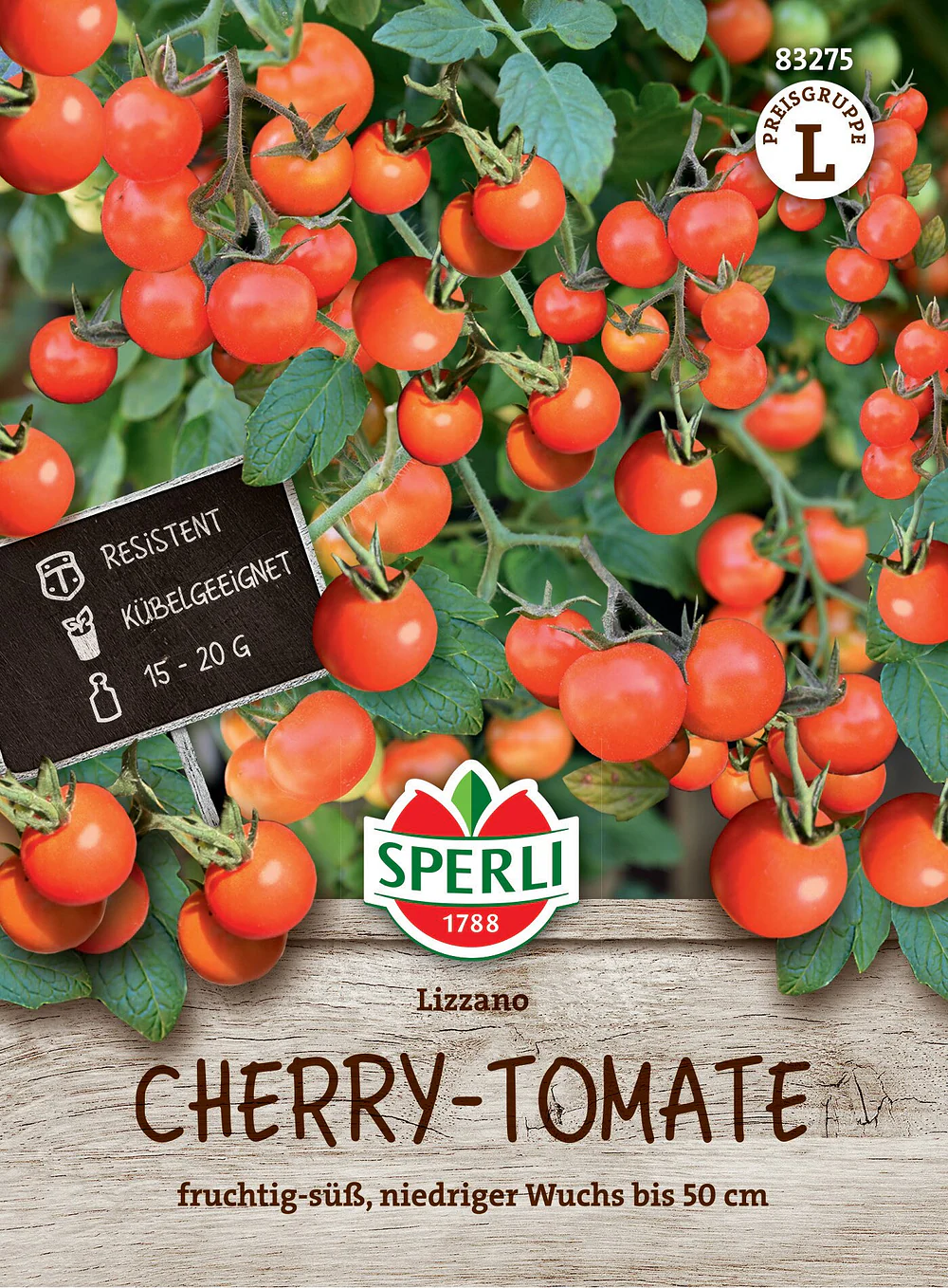 SPERLI Cherrytomaten-Samen 'Lizzano', F1