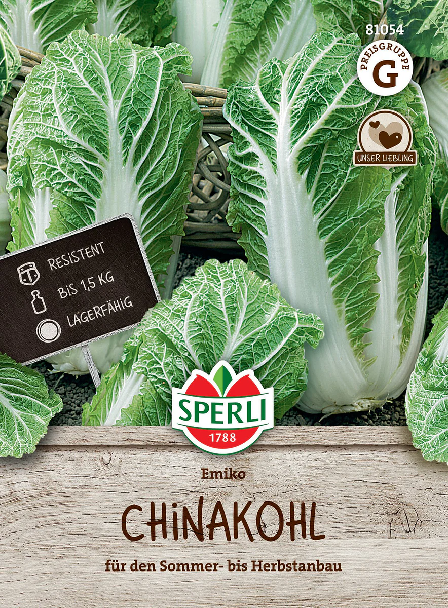 SPERLI Chinakohl-Samen 'Emiko', F1
