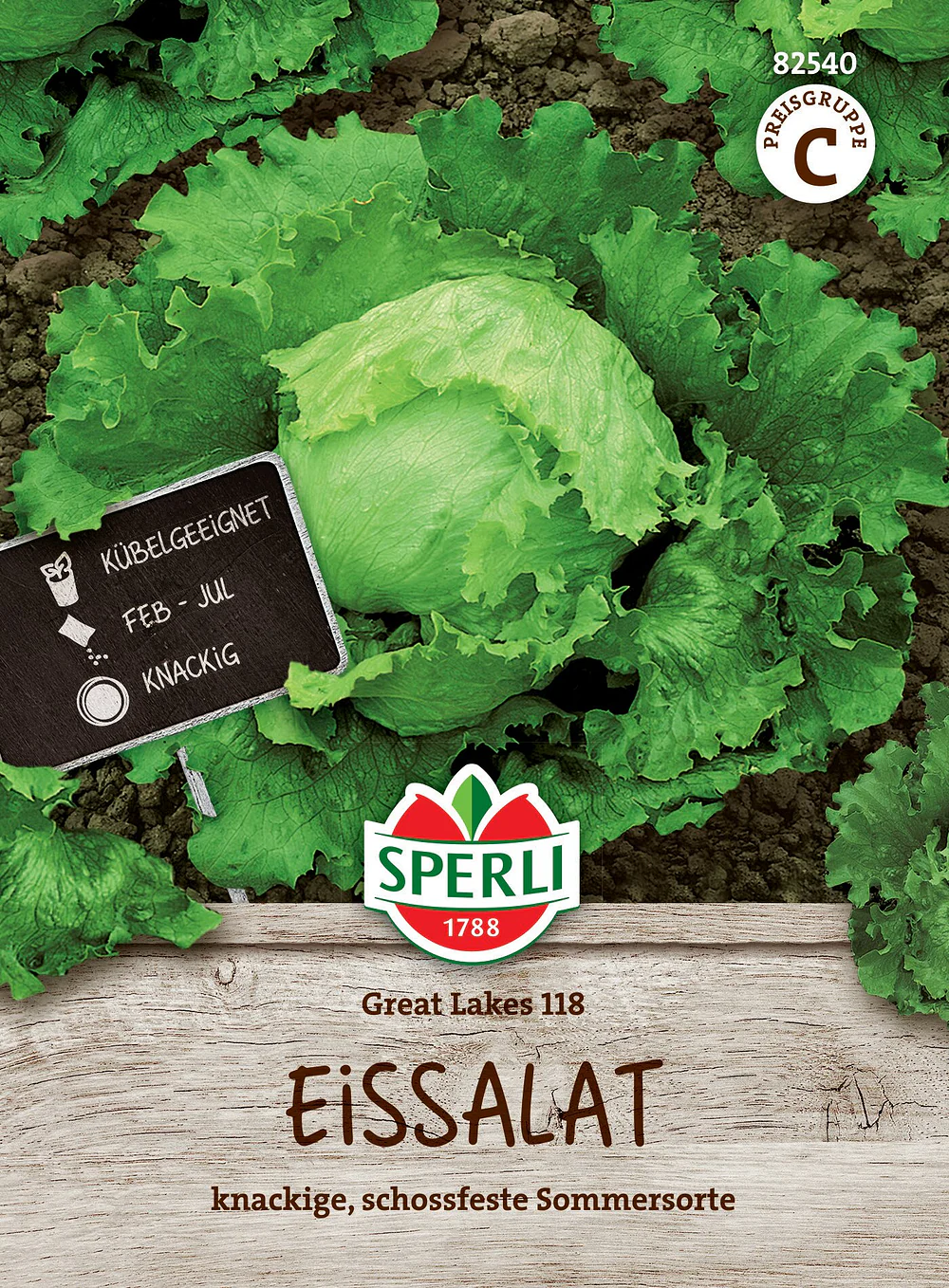 SPERLI Eissalat-Samen 'Great Lakes 118'