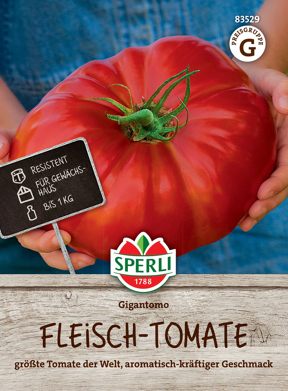 SPERLI Fleischtomaten-Samen 'Gigantomo', F1