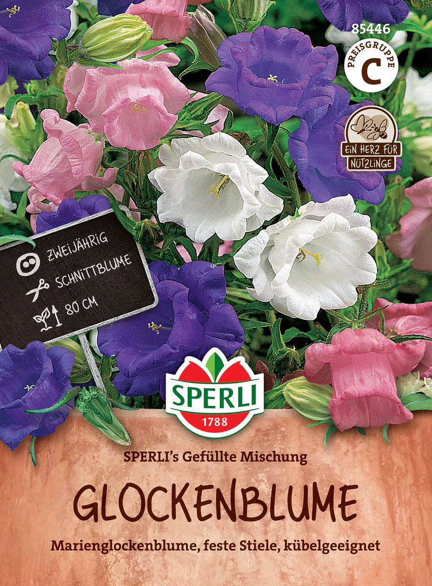 SPERLI Glockenblumen-Samen "Gefüllte Mischung"