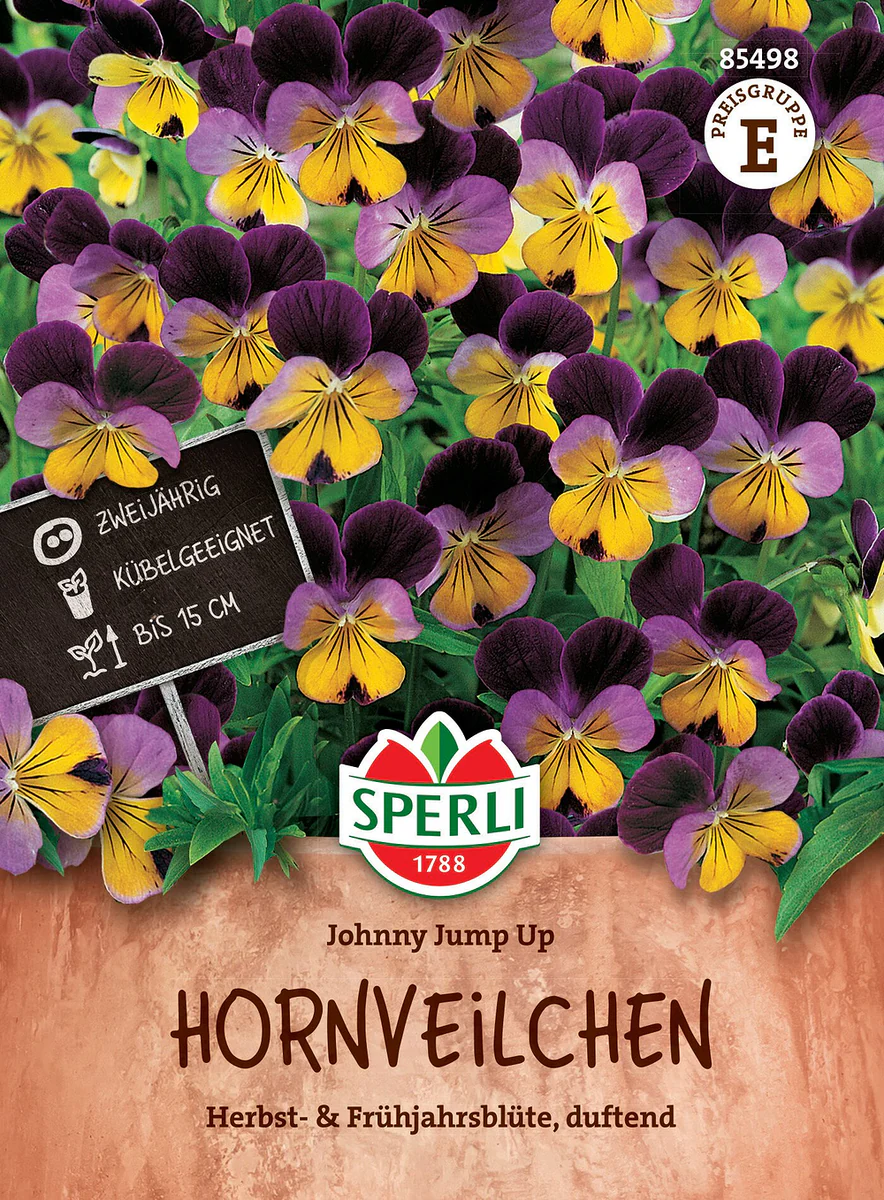 SPERLI Hornveilchen-Samen 'Johnny Jump Up'