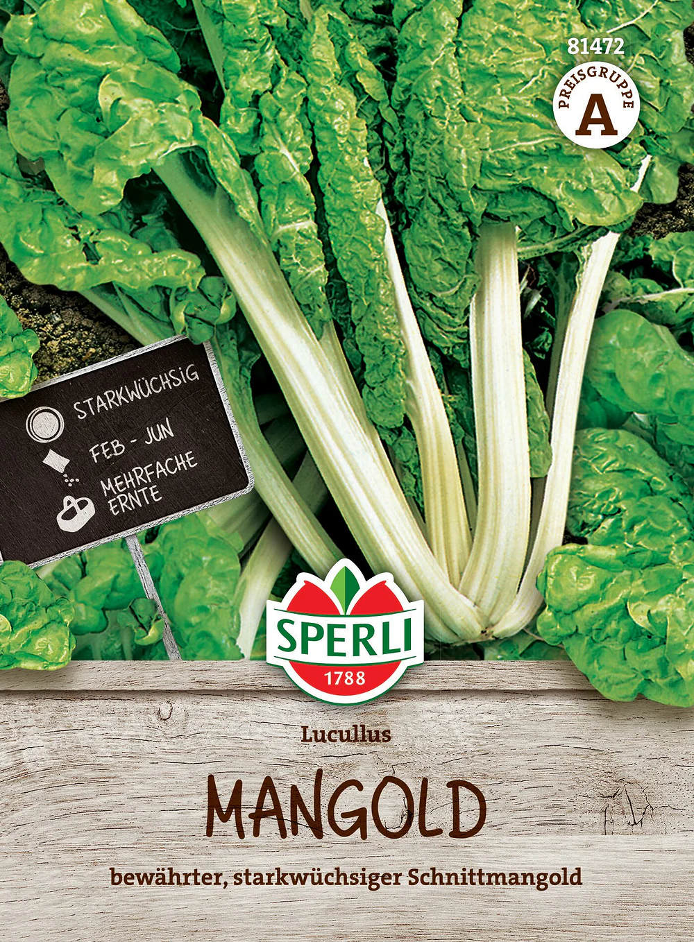 SPERLI Mangold-Samen 'Lucullus'