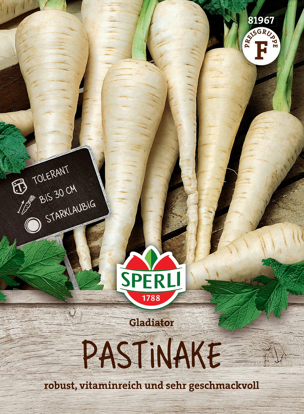 SPERLI Pastinaken-Samen 'Gladiator', F1