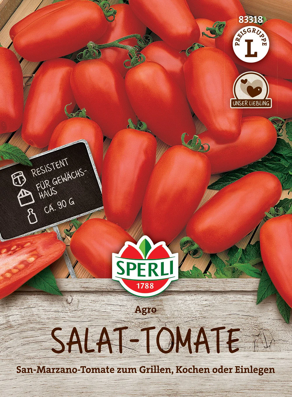 SPERLI Salat-Tomaten-Samen 'Agro', F1