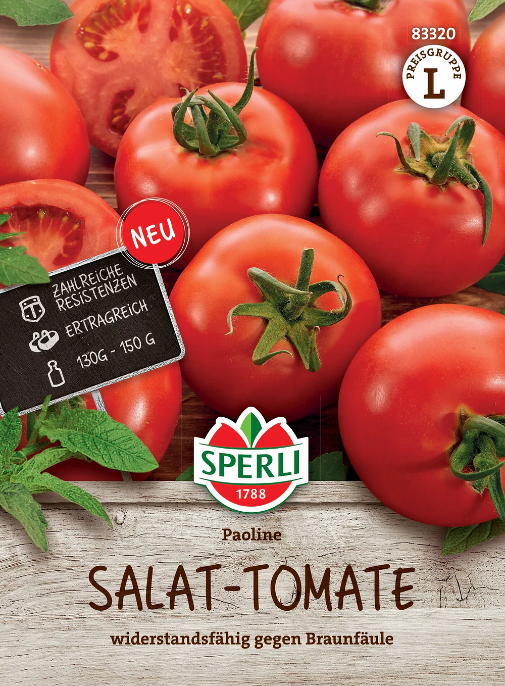 SPERLI Salat-Tomaten-Samen 'Paoline', F1