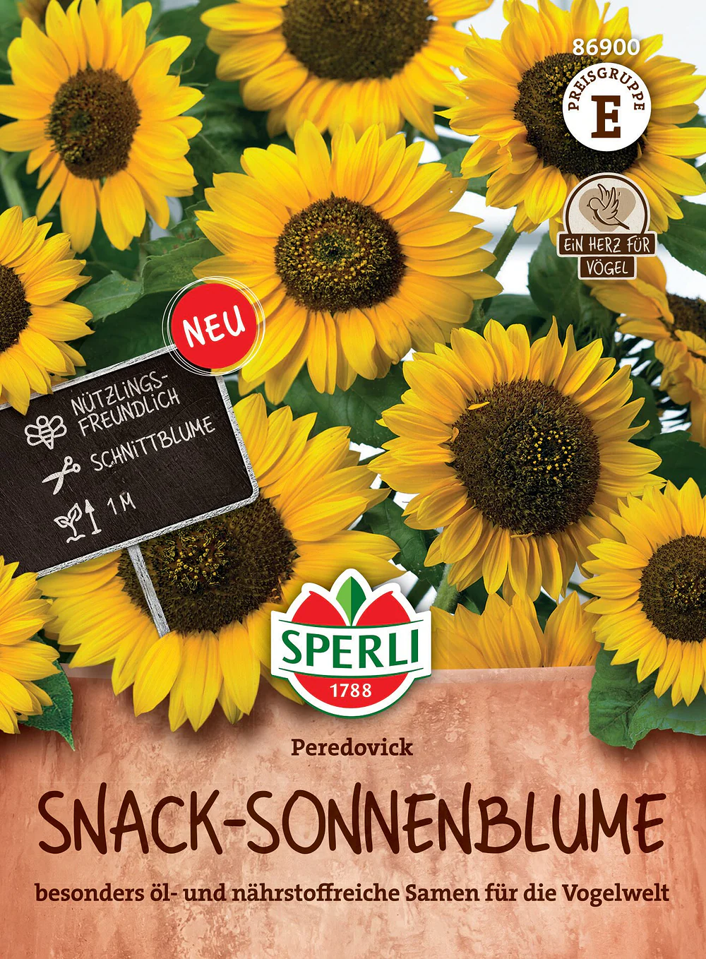 SPERLI Snack-Sonnenblumen-Samen 'Peredovick'