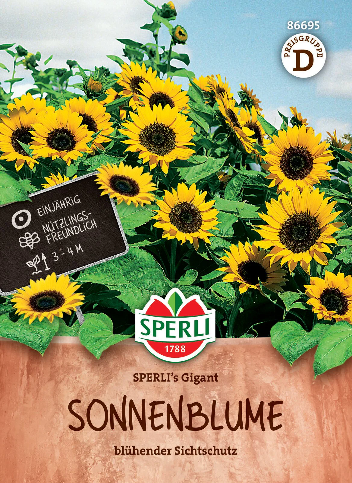 SPERLI Sonnenblumen-Samen 'Gigant'