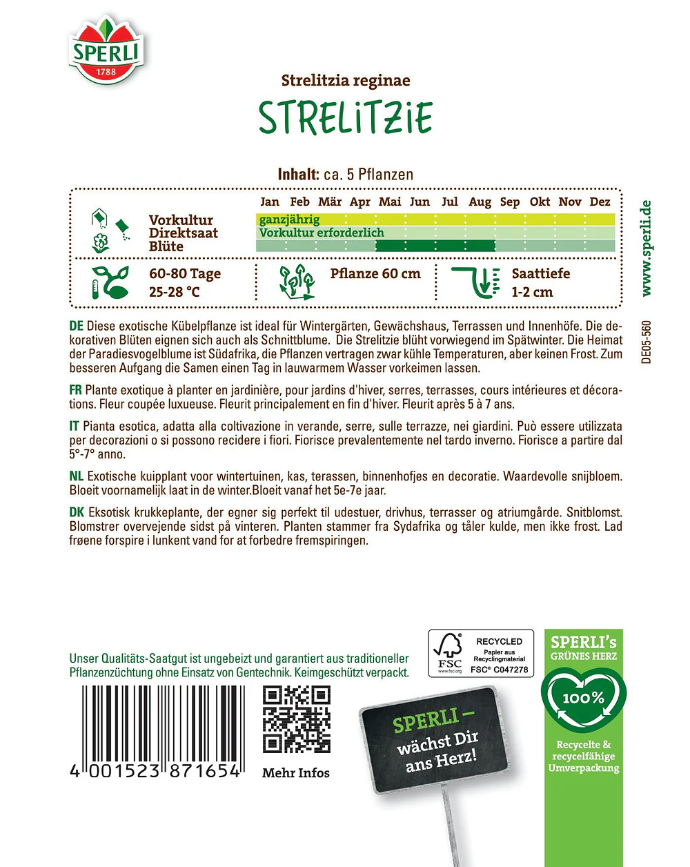 SPERLI Strelitzien-Samen - Image 2