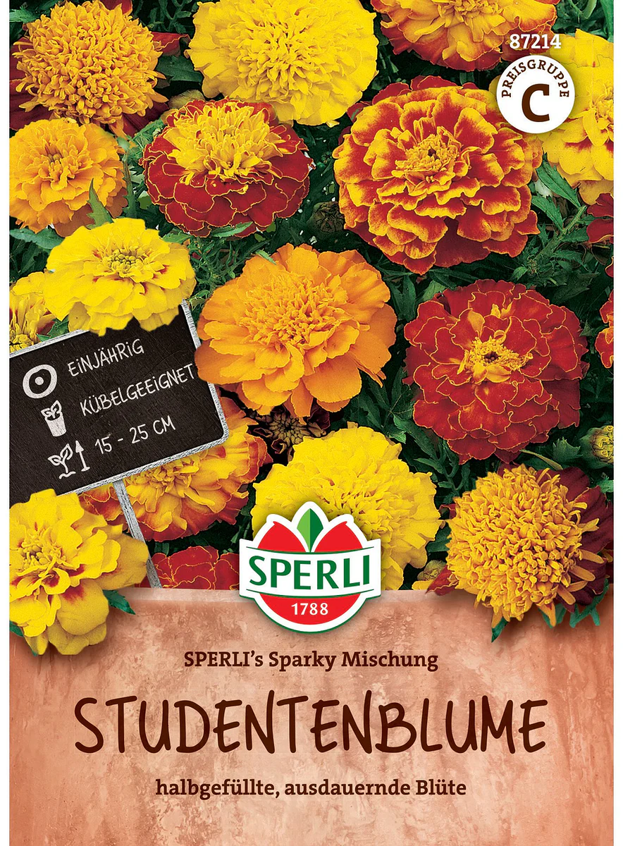 SPERLI Studentenblumen-Samen "Sparky Mischung"