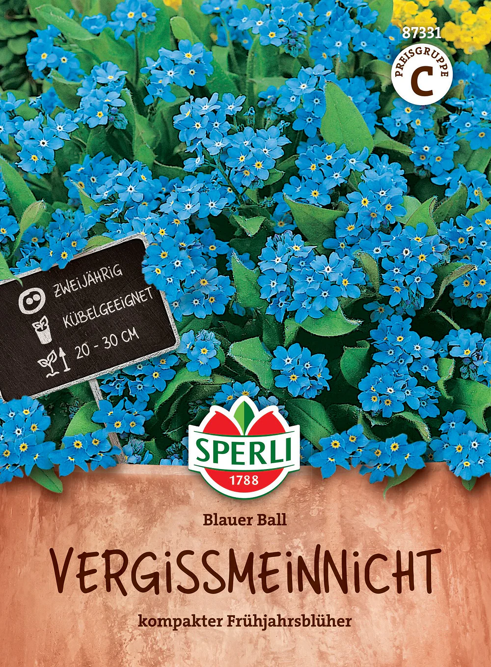 SPERLI Vergissmeinnicht-Samen 'Blauer Ball'