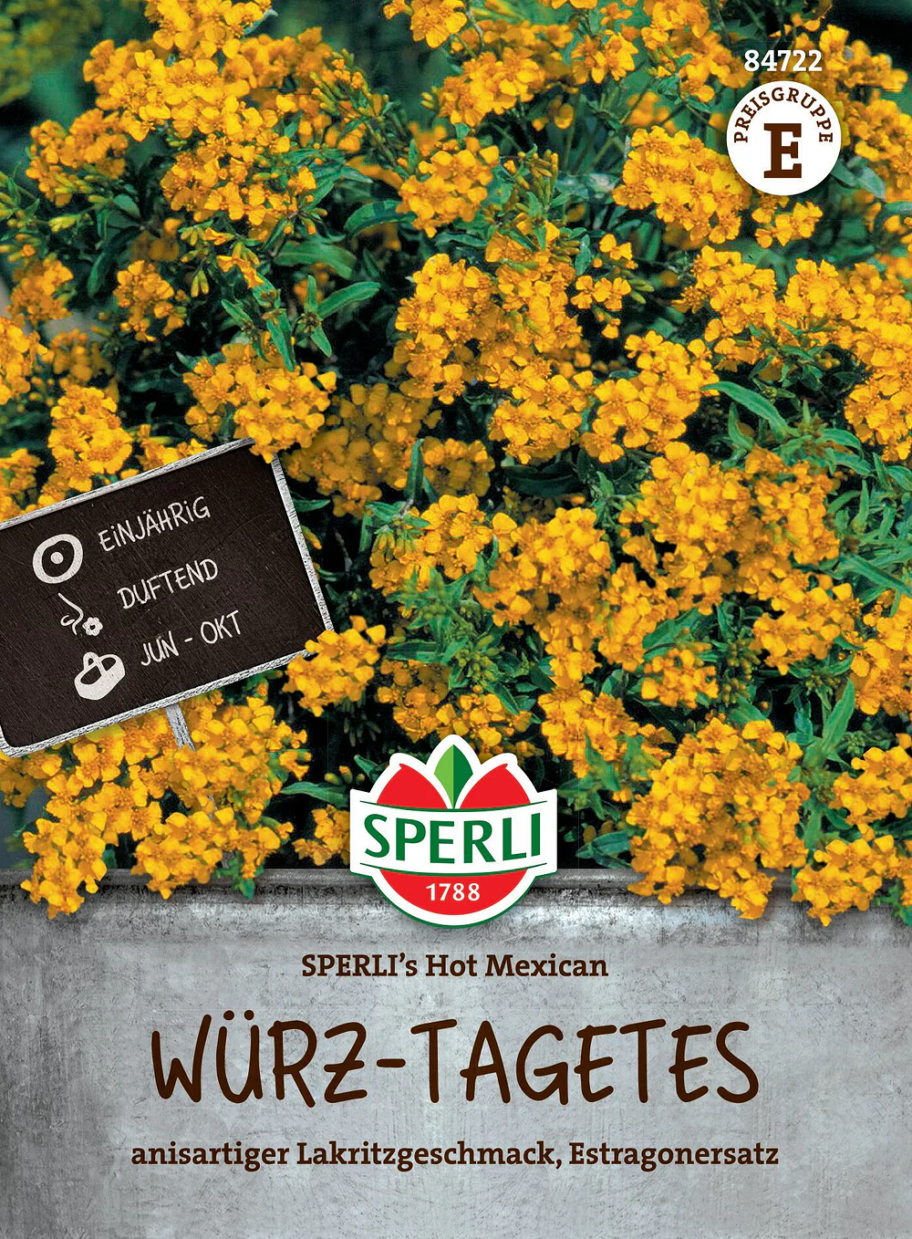SPERLI Würz-Tagetes-Samen 'Hot Mexican'