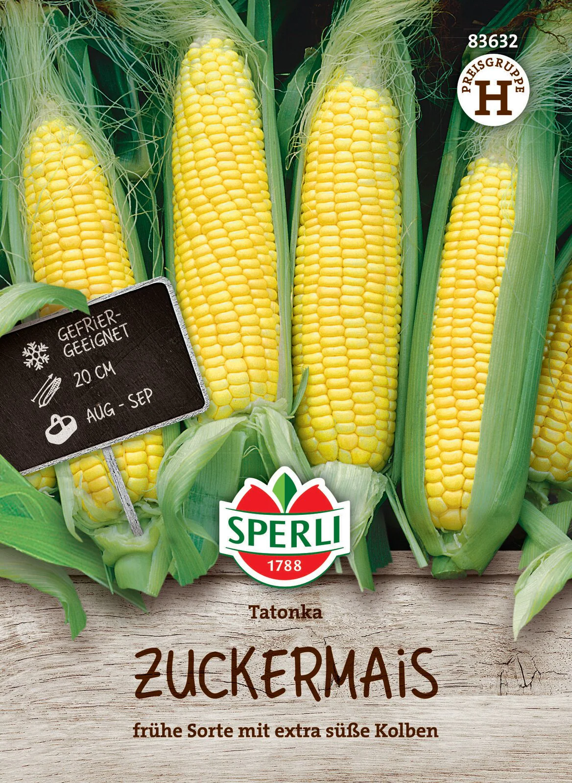 SPERLI Zuckermais-Samen 'Tatonka', F1